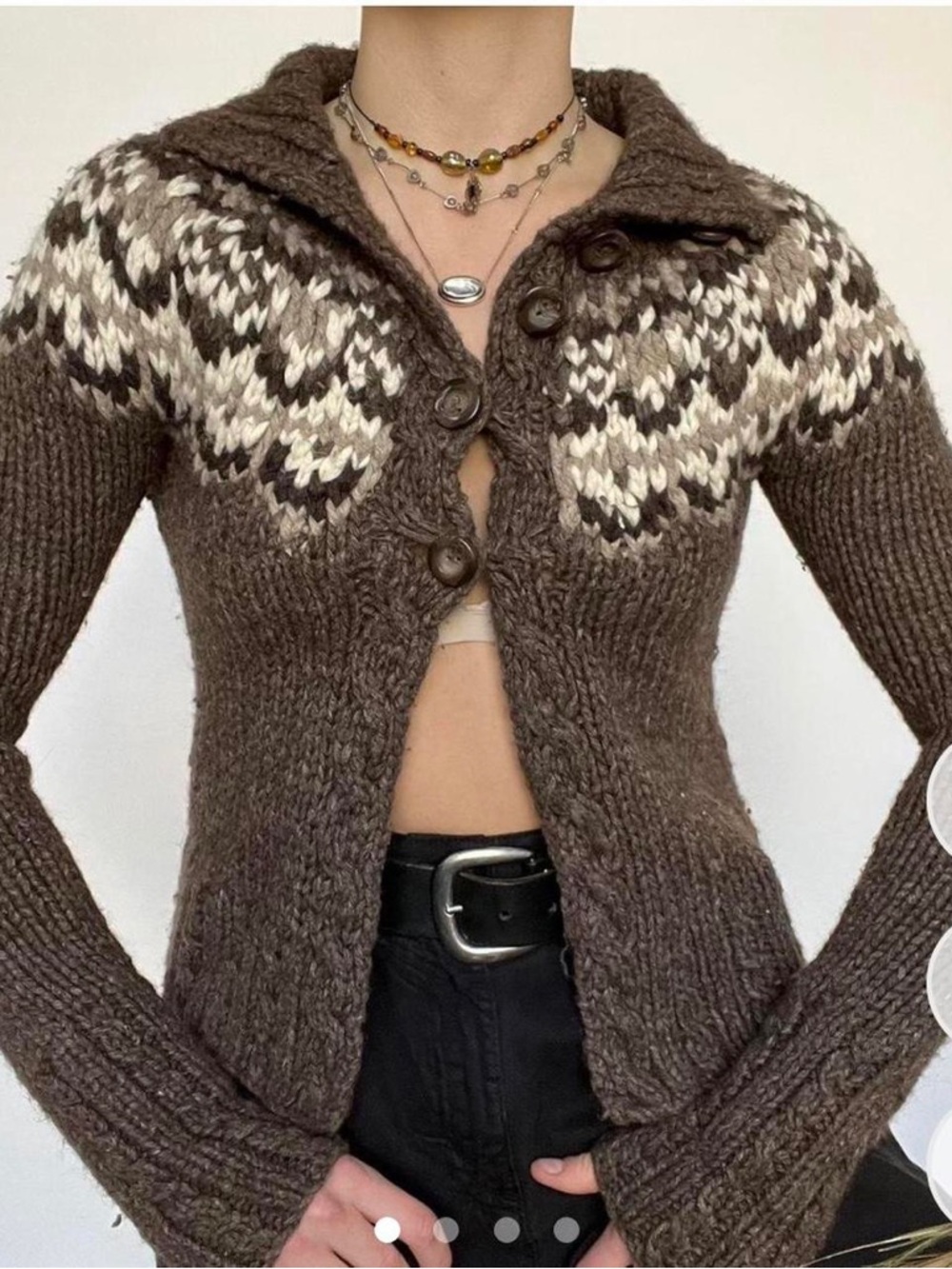 Vintage Abercrombie Fair Isle Sweater